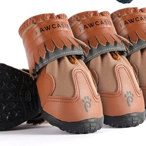 Pawcasins Dog Shoes Sz 1